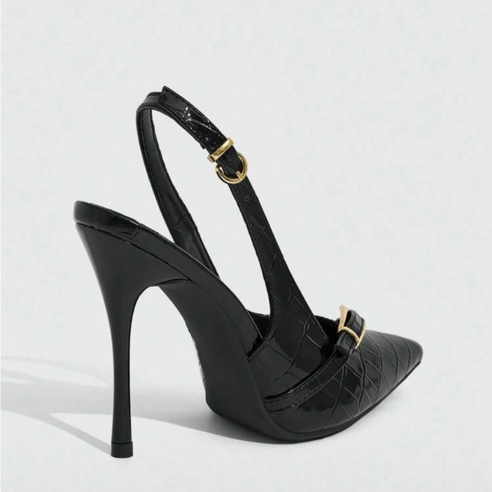 Elegant Black Slingback Heels
NWOT/ BRAND NEW - Picture 2 of 11